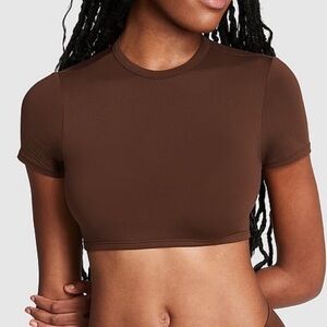 PINK Victoria’s Secret Crop Baby Tee